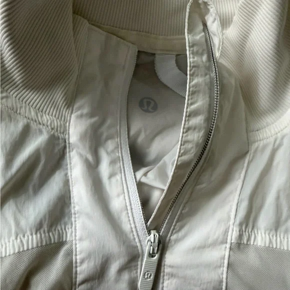 lululemon athletica White Bomber Jacket - Picture 3 of 5